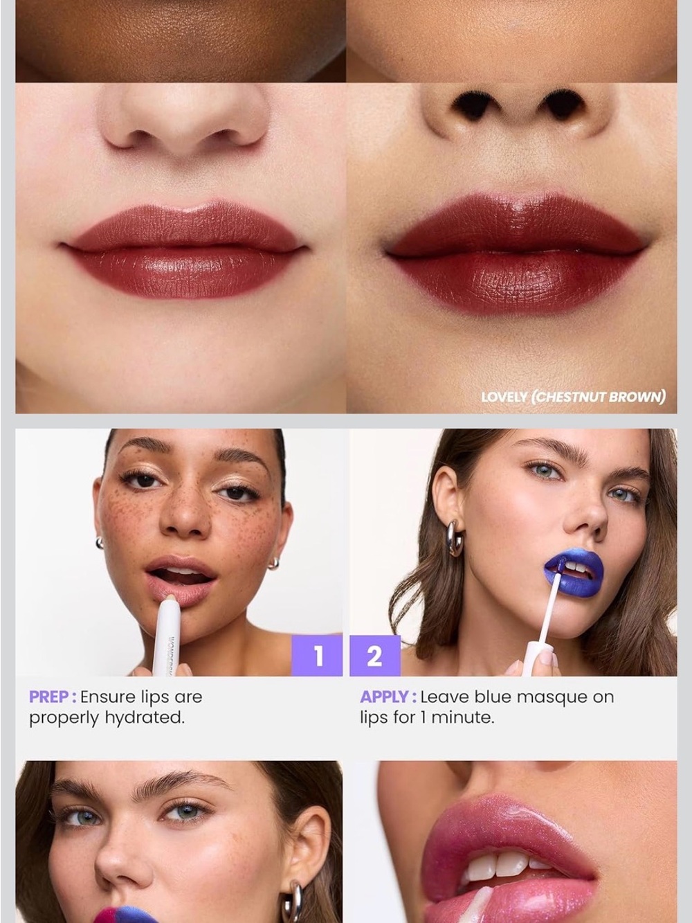 Wonder Blading All-Day Lip Stain, Lovely Shade - Picture 4 of 4
